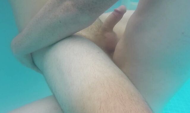 homosexual neighbor screws my straight bum underwater jizm explosion