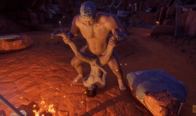 Mischievous Life / Gigantic Man Pounds Max at the Campfire