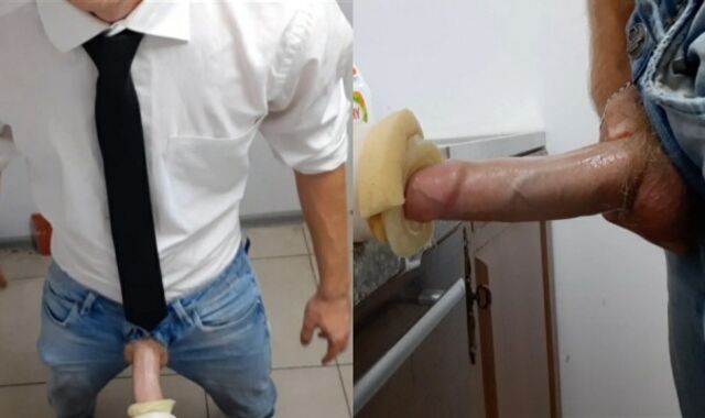 The stud with the big pink cigar locked the utility guest bedroom and pumped boy testicle tonic into an artificial rear entrance