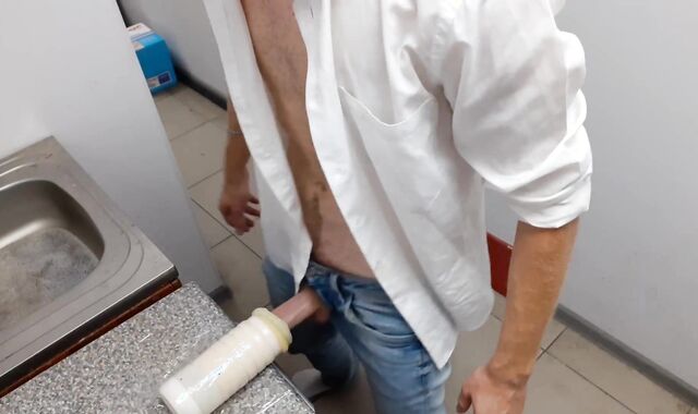 The stud with the big pink cigar locked the utility guest bedroom and pumped boy testicle tonic into an artificial rear entrance