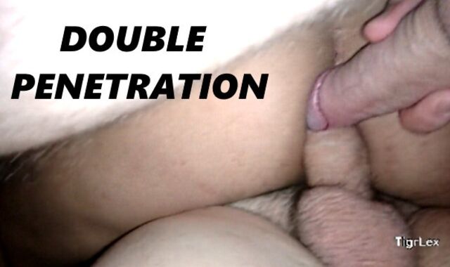 two MEN DRILL COCKSLUT AND CUMS IN BOOTY | GROUP-PUMMEL WITH GOOD-SIZED SAUSAGE