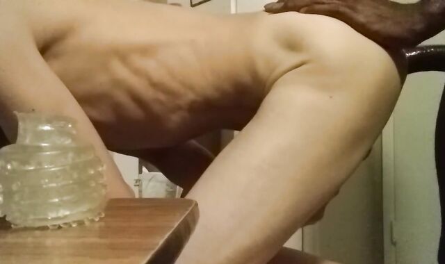 LARGE EBONY MAN SAUSAGE Deep Dicking His Fellow - Tough