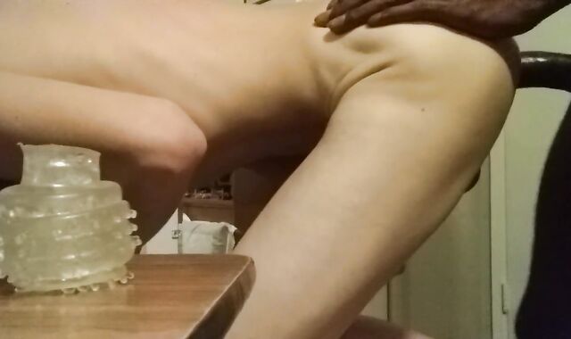 LARGE EBONY MAN SAUSAGE Deep Dicking His Fellow - Tough