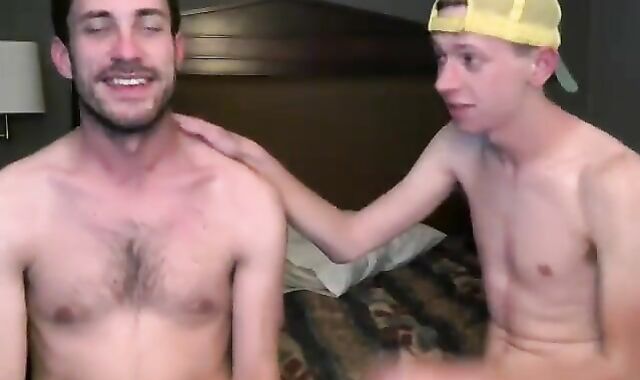 First-Ever-Ever time Chris & Chris make love (1st time I poke him till he cries lol)