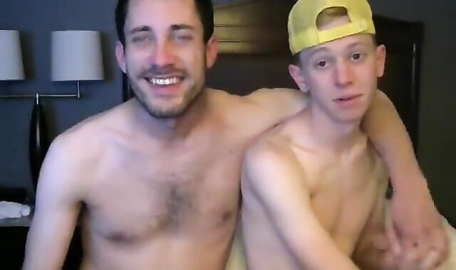 First-Ever-Ever time Chris & Chris make love (1st time I poke him till he cries lol)