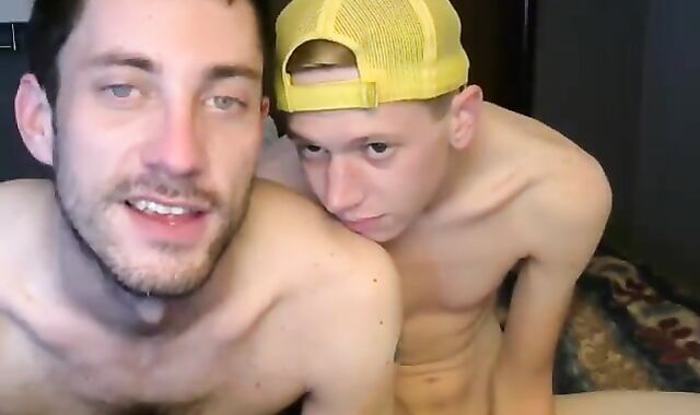 First-Ever-Ever time Chris & Chris make love (1st time I poke him till he cries lol)