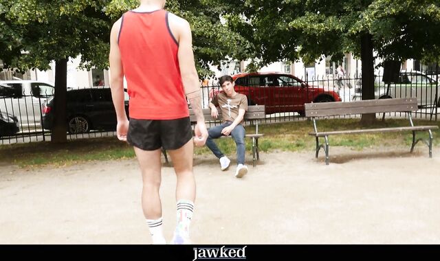 Jawked - Jocks Simon Greatest and Hung Roman Capellini Roll Fuck