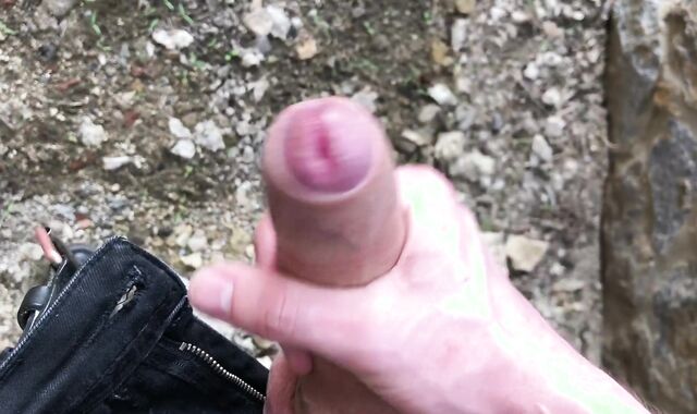 Swiftly OUTDOOR & Supah-Plumbing-Super Hot Stud Draining HIS HUMUNGOUS SCREW-STICK / MEATY BLAST / Monster Pecker