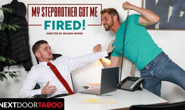NextDoorTaboo - Ryan Jordan Dispersed By Stepbrother's Immense Jism-Shotgun At Work