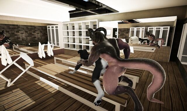 Bad Dragon caught finn perving at him..... Animated by: BouldinRou