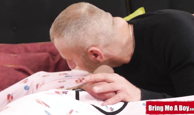 BRINGMEABOY Step-Daddy Vincent Stone Breeds Stepson Liam Rose