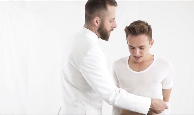 Ripped Up raunchy next to youthful homo