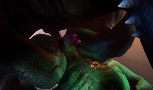 Scalie Reptile (Corbac) Gets Milked by Hefty Cock Rhino (Faggot Hookup) | Crazy Life Wool Coated