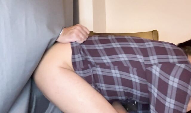 Str8 Married Latino penetrates MEATY Inner Orgasm