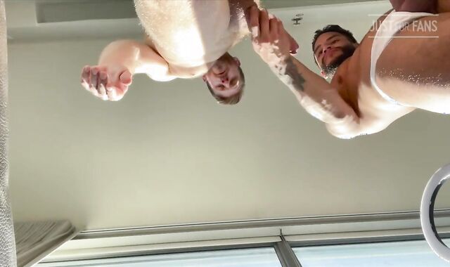 Logan Stevens - nailing Brock Banks In His Motel Window