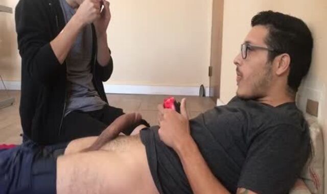 that fellow Was Gaming But I Wanted trouser snake So I Railed Him humid