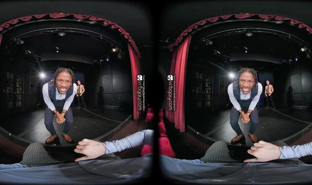 VR Plowers homo porno with Roman Todd muscle striptease VR porn