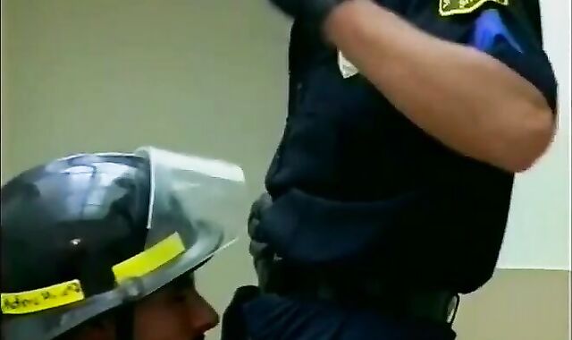 Firefighters On Fire