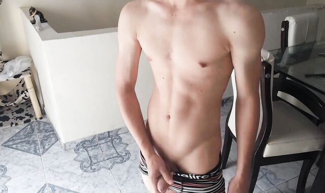 bony guy fumbles himself