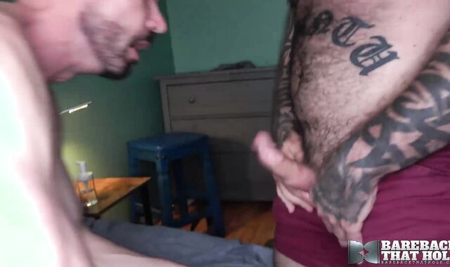 BAREBACKTHATHOLE Tattooed Marc Angelo Breeds Sea Redwood