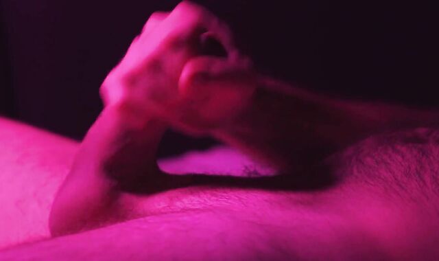 Pink Cumther Handsome getting off with loud screaming