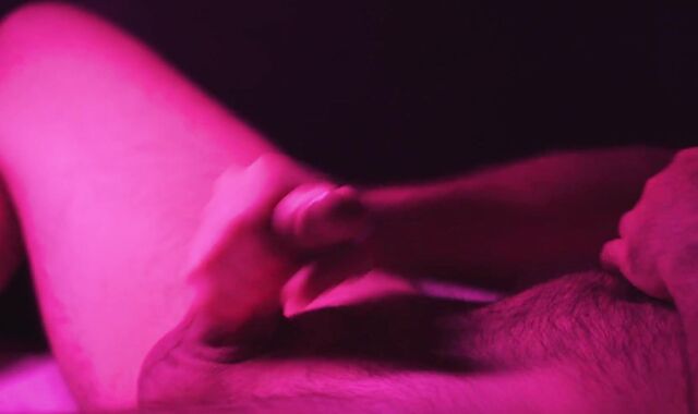 Pink Cumther Handsome getting off with loud screaming