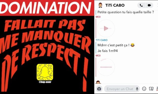 عندما لا تحترمني عاهرة أغضب! المفاجئة المحادثة - الهيمنة الصوتية