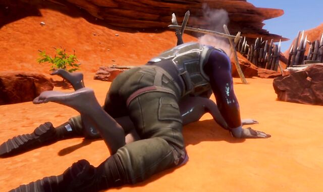 Fuckin' the marionette man