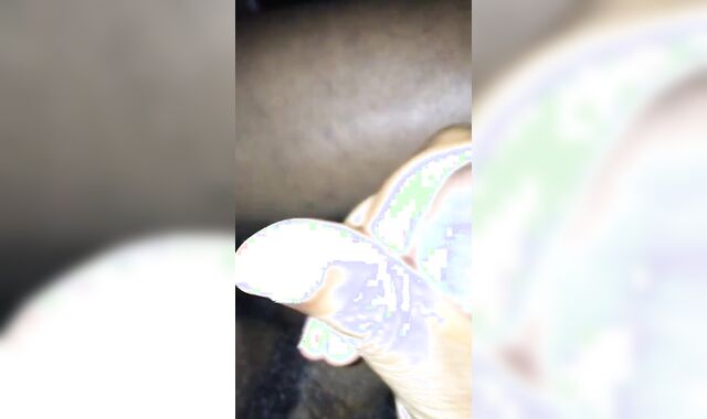 He was trying to get it from the side