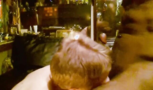 Deep-Throating a ginormous one.