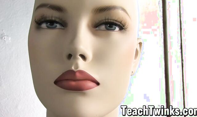 Youngster Ethan Storm shoots a explosion while ass-fuck railing Braden Phoenix chisel