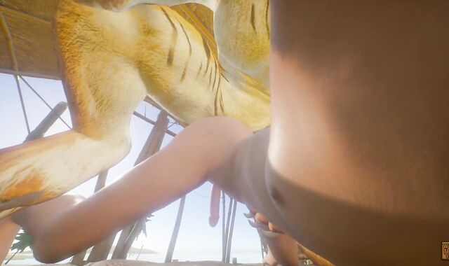 Tiger Wool Adorned Knotting Gay Teenager Fellow POINT OF SIGHT