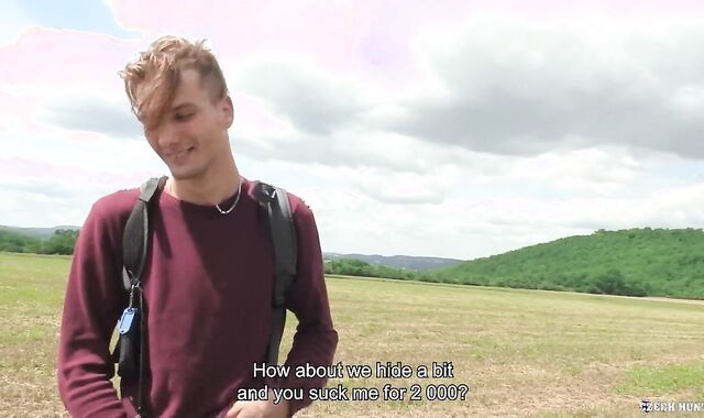 BIGSTR - Ultra-Kinky Fellow Pays A Stranger More Than He Iron Detector Does & He Agrees To Suck His Fuckpole