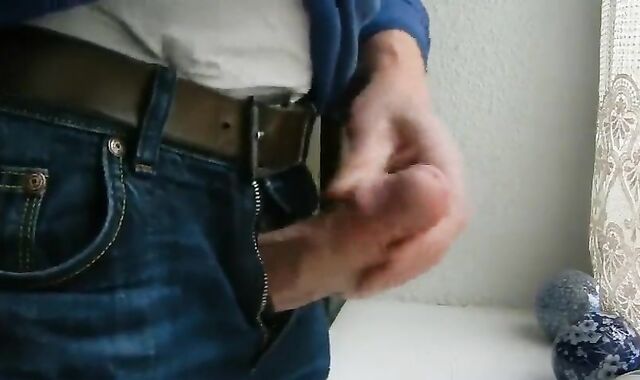 Wank and spunk at Work!