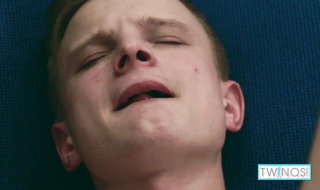 Young Light-Haired Twunk Jacob Milks His Rock Rock Firm Meat Bare!