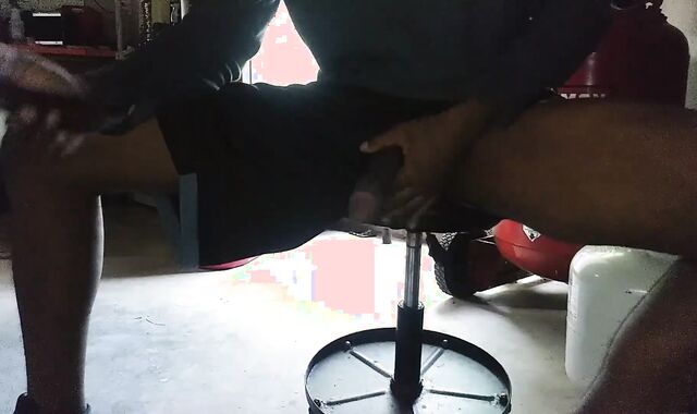 From working on a camper. To working on my salami in my garage.