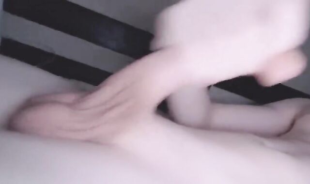 Young Yam-Sized Trouser Snake Stroking Leads to a Warm Currency-Shot / Finger-Smashing / Widely Opened / SelfSucking / Donk Pounding