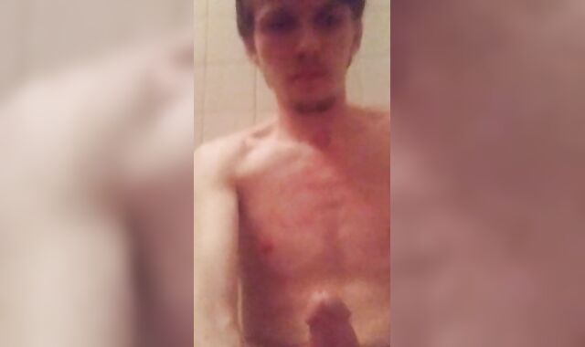 Twink drains off huge fuck-stick