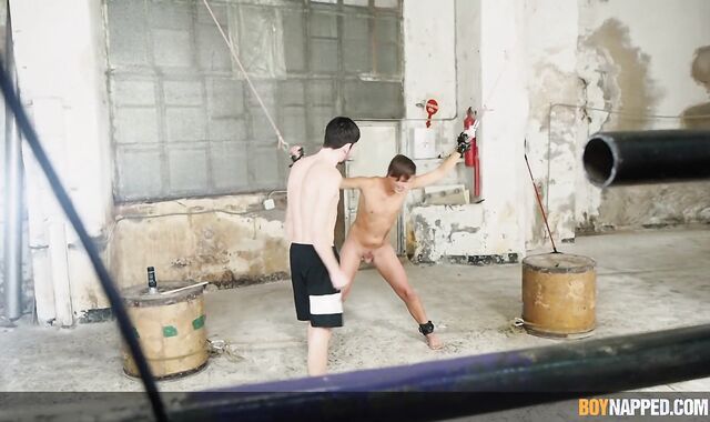 Daddy Sebastian Kane toys with ginger youngster Avery Monroe