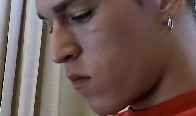 Uber-Sexy jock smokes cigars while jerking and jizzing