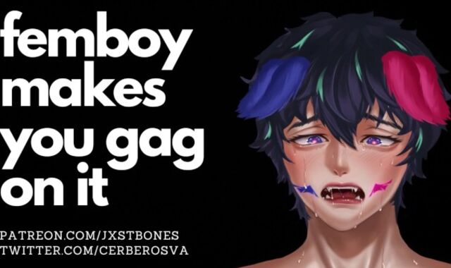 Beefy Femboy gullet pulverizes you || NSFW Audio & ASMR Roleplay || Oral Job Job / Gagging / Deepthroat