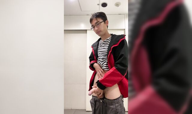 Super-Fucking-Hot Japanese Schoolboy Masturbation Jism Shot Uncensored Amateur