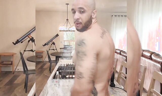 Testing a mans G spot magic wand toy and caboose have joy