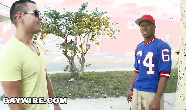 GAYWIRE - In The Protection Condom Rubber Hood With My Friend Cruising For Some Unusual