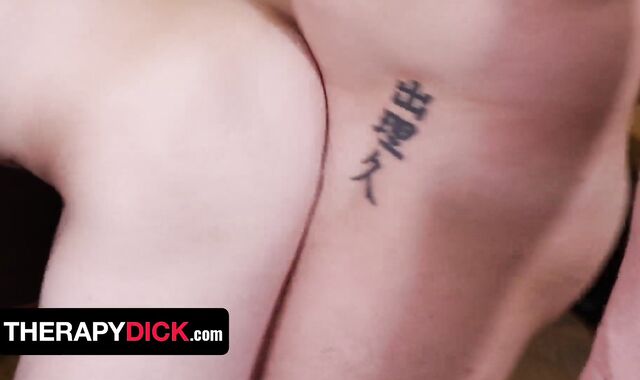 Therapist Derek Allen Offers His Massive Yam-Sized Jizz-Pump As An Anxiety Cure To Patient Aaron Allen - Approach Spunk-Pump