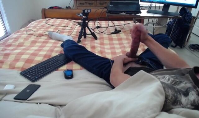 Man Next Door Milks Off Immense Stiffy