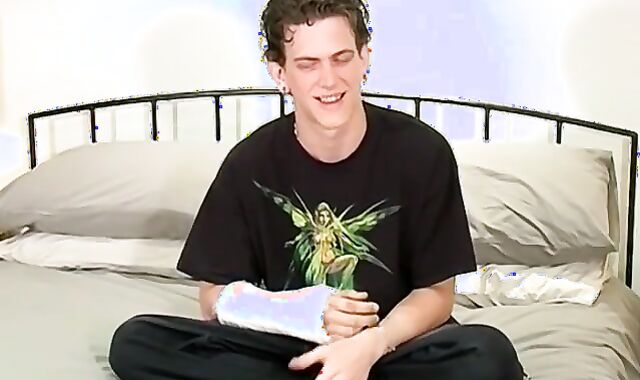 Uber-Adorable first-timer Brad gives a flawless booty-rip up have fun in a horny solo