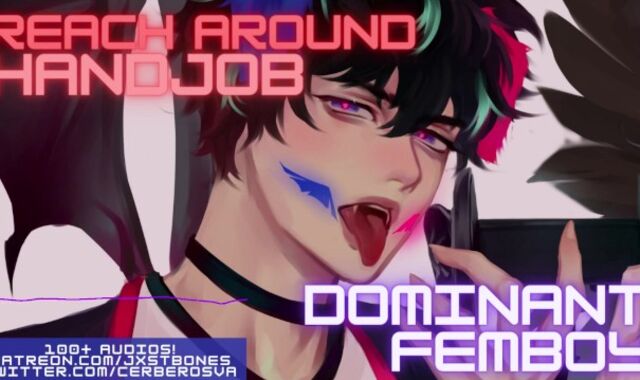 Reach around Palm-Job from a Femboy Cheerleader || NSFW Audio Roleplay and ASMR Male Screaming