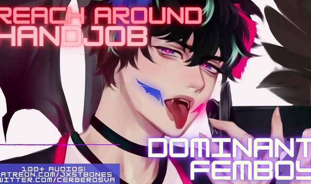 Reach around Palm-Job from a Femboy Cheerleader || NSFW Audio Roleplay and ASMR Male Screaming