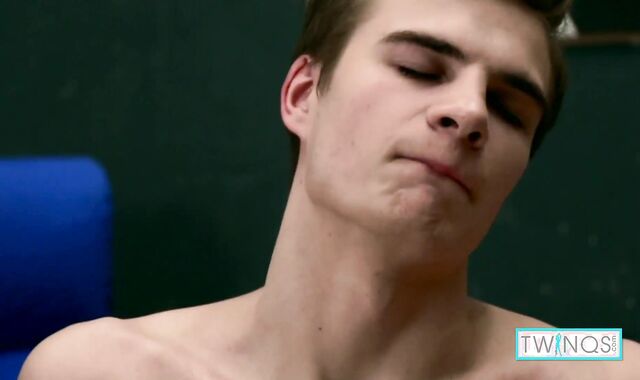 White Milky Boy Toy Lucas Smashes His Crevasse With A Fake Man Rod!